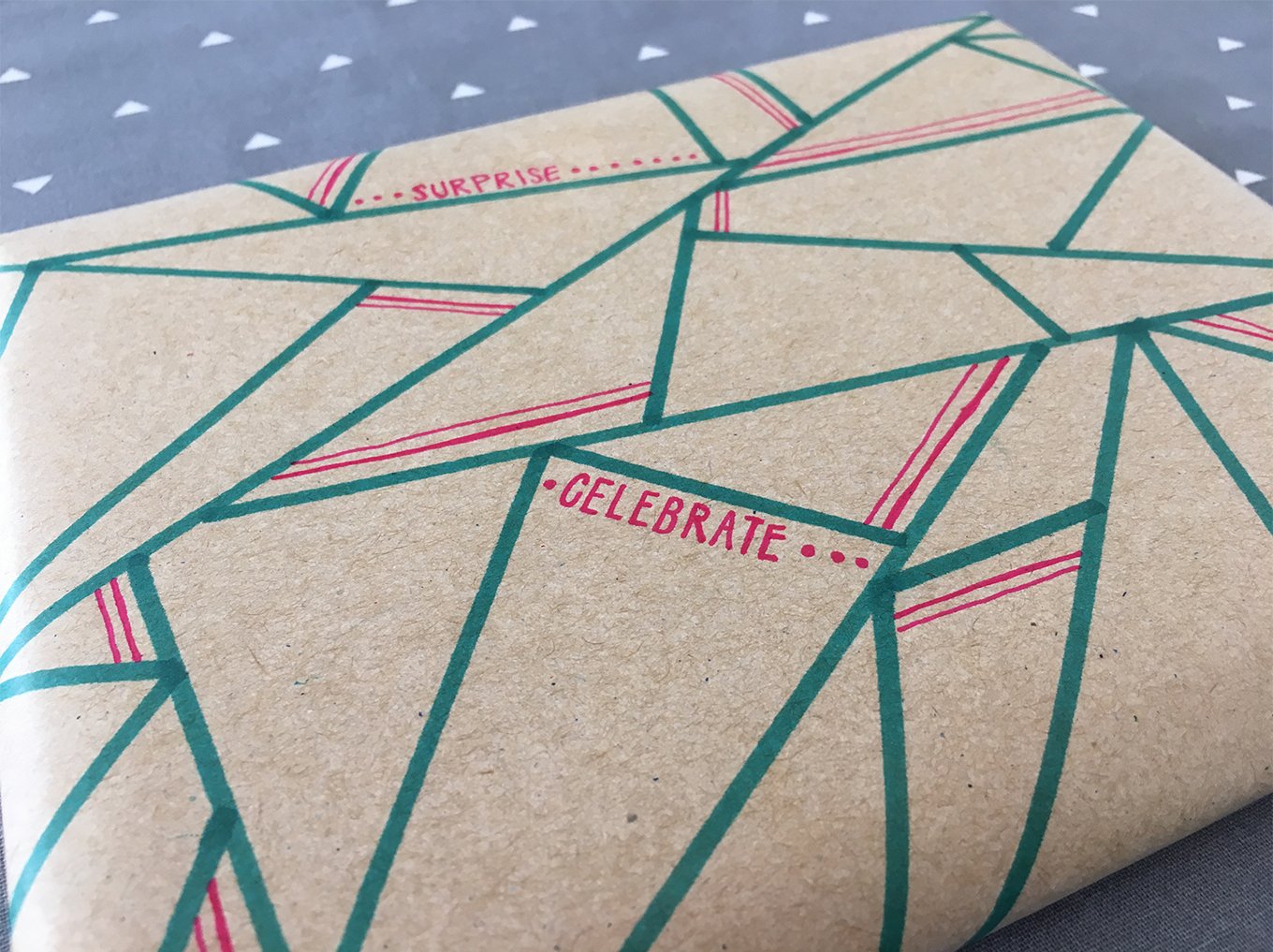 PERSONALISED WRAPPING PAPER